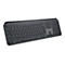Logitech MX Keys for Business - Tastatur - hinterleuchtet - kabellos - Bluetooth, 2.4 GHz - QWERTY