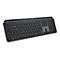 Logitech MX Keys S - Tastatur - hinterleuchtet - kabellos - Bluetooth LE - QWERTZ