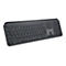 Logitech MX Keys - Tastatur - QWERTY - Schweiz - Graphite