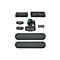 Logitech® Rally Plus-videoconferentieset voor maximaal 46 deelnemers, pan/tilt/zoom webcam, microfoon