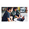 Logitech Rugged Combo 3 Touch for Education - Tastatur und Foliohülle - mit Trackpad - Apple Smart connector - QWERTZ - Deutsch