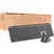 Logitech Signature Combo MK950 voor zakelijk toetsenbord en muis, draadloos, QWERTZ, polssteun, muis voor rechtshandigen, 2 verbindingsmodi, grafiet