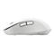 Logitech Signature M650 L LEFT - Maus - Größe L - Bluetooth, 2.4 GHz - Off-White