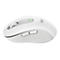 Logitech Signature M650 L LEFT - Maus - Größe L - Bluetooth, 2.4 GHz - Off-White