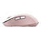 Logitech Signature M650 - Maus - Bluetooth, 2.4 GHz - rosé