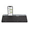 Logitech Slim Multi-Device K580 - Tastatur - kabellos - Bluetooth, 2.4 GHz - Pan-Nordic - Graphite