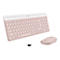 Logitech Slim Wireless Combo MK470 - Tastatur-und-Maus-Set - kabellos - 2.4 GHz - AZERTY - Französisch