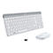 Logitech Slim Wireless Combo MK470 - Tastatur-und-Maus-Set - kabellos - 2.4 GHz - QWERTZ - Deutsch