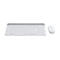 Logitech Slim Wireless Combo MK470 - Tastatur-und-Maus-Set - US International - Off-White