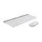 Logitech Slim Wireless Combo MK470 - Tastatur-und-Maus-Set - US International - Off-White