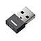 RÃ©cepteur USB sans fil avec le logo 'logi' et une bande lumineuse blanche.
