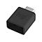 Adaptateur USB-C noir avec le logo 'logi'.