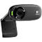 Logitech® Webcam C310, HD-video 1280 x 720 px, foto 5 MP, microfoon, ruis- en lichtfilter, 1-klik HD-upload, USB 2.0, universele houder, USB-kabel