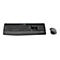Logitech Wireless Combo MK345 - Tastatur-und-Maus-Set - US International - Schwarz, Blau