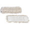 Lot complet seau à roulettes 1 bac Poly I, seau de 30 L + manche chromé en 2 segments, 10 franges