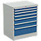 Lot de 38 boîtes de compartimentage pour armoire à tiroirs de largeur 910 mm et hauteur de tiroir 75/100 mm