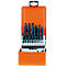 Lot de forets hélicoïdaux BASIC Projahn, forets hélicoïdaux courts, 25 p.,