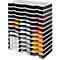 LOT station de tri styrodoc Standard styro®, format C4, 12 étages/3 rangées/36 compartiments gris/noir