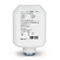 Bouteille de recharge de lotion pour les mains CWS PureLine blanche (600 ml) avec étiquette et code-barres sur fond blanc.