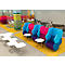Lounge FORUM eenzit met lage rugleuning en armleuningen