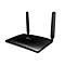 LTE Router tp-link Archer MR200 V4, bis zu 64 Geräte, als WLAN Router mit 300/433 Mbit/s nutzbar, SIM-Kartenslot, LAN/WAN Ports, 2 abnehmbare Antennen
