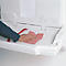 Luiertafelonderleggers Rubbermaid®, 2-laags, antimicrobieel, papier, L 355,6 x B 317,5 x H 152,4 mm, wit, 320 stuks in doos