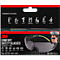 Lunettes de protection 3M SecureFit 400, EN 166:2001, résistantes aux UVA/UVB/UVC, répartition de la pression sur les branches, plaquettes de nez ajustables, enduites, verre en polycarbonate, grises