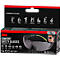 Lunettes de protection 3M SecureFit 400, EN 166:2001, résistantes aux UVA/UVB/UVC, répartition de la pression sur les branches, plaquettes de nez ajustables, enduites, verre en polycarbonate, grises