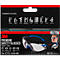 Lunettes de protection 3M Solus 1000, EN 166:2001, résistantes aux UVA/UVB/UVC, joint mousse amovible, enduites, verre en polycarbonate, transparentes