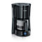 Machine à café Severin KA 4815, 1000 W, pour jusqu'à 10 tasses, arrêt automatique, système anti-gouttes, indicateur de niveau d'eau, avec verseuse en verre, noir