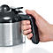Machine à café Severin KA 4835, 1000 W, pour jusqu'à 8 tasses, arrêt automatique, système anti-gouttes, indicateur de niveau d'eau, avec verseuse en inox, noir