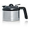 Machine à café Severin KA 4835, 1000 W, pour jusqu'à 8 tasses, arrêt automatique, système anti-gouttes, indicateur de niveau d'eau, avec verseuse en inox, noir