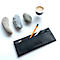 Mäppchen Rhodia ePure, 220 x 85 mm, Leder, schwarz