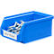 Magazijnbak LF 211 - polypropeen - L 168 x B 103 x H 76 mm - 0,9 l - blauw - 15 stuks - ons merk SSI Schäfer