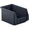 Magazijnbak LF 211 SSI Schäfer - gerecycleerde kunststof - L 168 x B 103 x H 76 mm - 0,9 l - ijzergrijs - 25 stuks