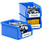 Magazijnbak LF 211 SSI Schäfer - polypropeen - L 168 x B 103 x H 76 mm - 0,9 l - blauw