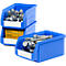 Magazijnbak LF 211 SSI Schäfer - polypropeen - L 168 x B 103 x H 76 mm - 0,9 l - blauw