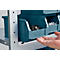 Magazijnbak LF 221 SSI Schäfer - polypropeen - L 234 x B 150 x H 122 mm - 2,7 l - petrol
