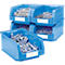 Magazijnbak LF 321 SSI Schäfer - polypropeen - L 350 x B 220 x H 145 mm - 7,5 l - blauw - voordeelset: 5 stuks
