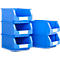 Magazijnbak LF 321 SSI Schäfer - polypropeen - L 350 x B 220 x H 145 mm - 7,5 l - blauw - voordeelset: 5 stuks