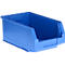 Magazijnbak LF 321 SSI Schäfer - polypropeen - L 350 x B 220 x H 145 mm - 7,5 l - blauw - voordeelset: 5 stuks