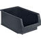 Magazijnbak LF 532 SSI Schäfer - gerecycleerde kunststof - L 500 x B 312 x H 200 mm - 23,5 l - ijzergrijs - 10 stuks