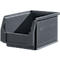 Grijze plastic doos met schuine opening, opschrift "BEISCHAFER LF 221 ZW".