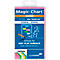 Magic Chart Notes Legamaster, rechteckig, blanko, 2-seitig nutzbar, beschreibbar, selbstklebend, inkl. Boardmarker, B 200 x H 100 mm, Polypropylen, farbsortiert, 5 x 100 Stück