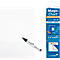 Magic Charts Legamaster, für Whiteboards, blanko, selbstklebend & beschreibbar, inkl. Boardmarker, L 200 x B 300 mm, 100 % recyclingfähig, Polypropylen, weiß, 25 Blatt