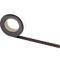 Magneetband - zelfklevend - 25 mm x 10 m - zwart - ons merk Schäfer Shop Select