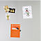 Magneetbord, rvs, 965 x 965 mm