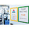 Magneetlijst Duraframe Magnetisch, A4, geel, 5 stuks