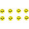 Magnet, Smilies, 20 mm, 8 Stück