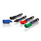magnetoplan® Board- und Flipchartmarker PRO, Strichstärke 1,5-3 mm, mit Clip, 4 St., farbl. sortiert